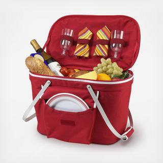 2-Person Equipped Insulated Folding Picnic Set
