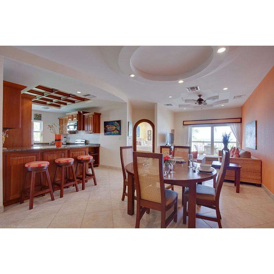 Grand Caribe two bedroom/ 2 bath. Sleeps 4 guest but has a large living room that can sleep one extra guest.