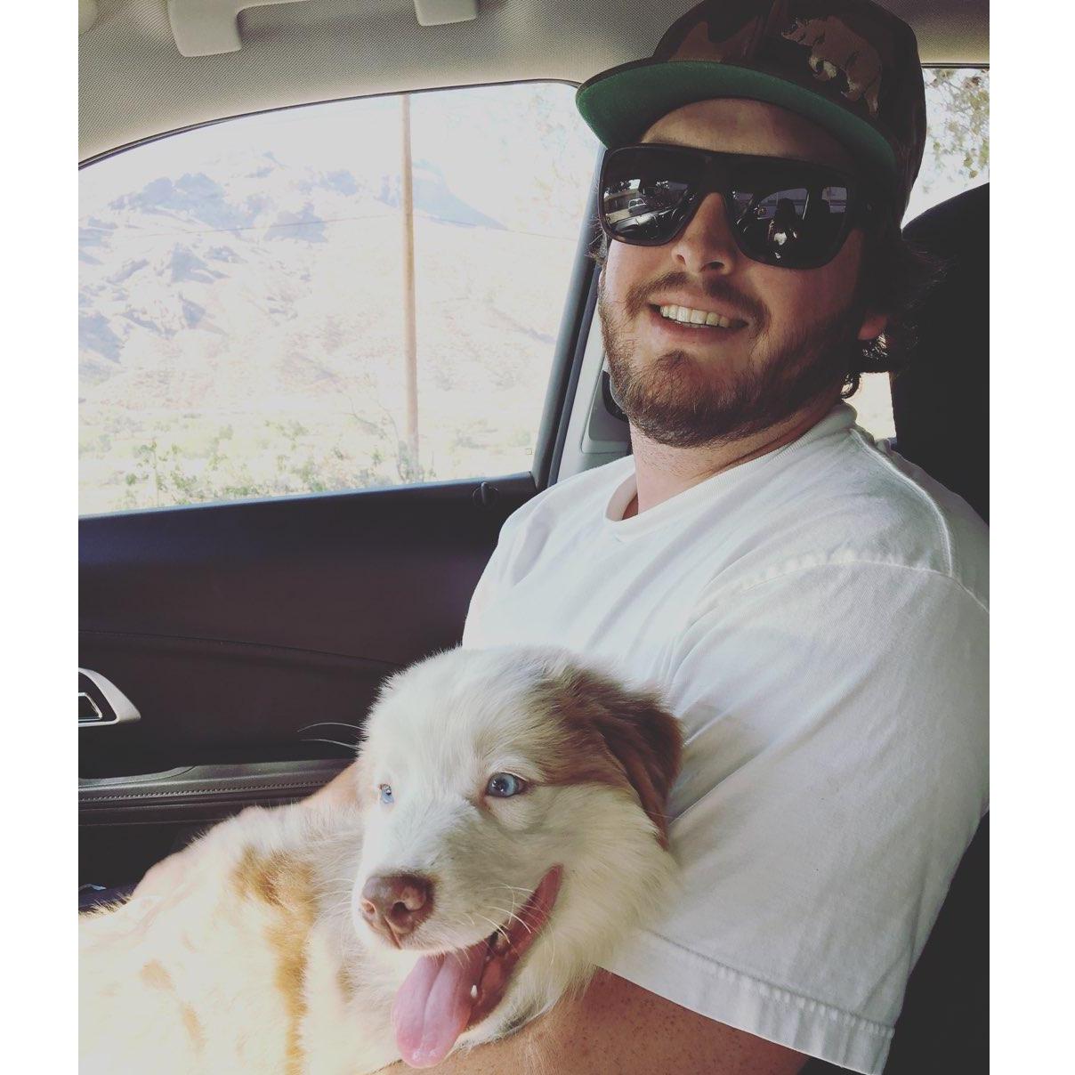 Our first day with Cooper!!