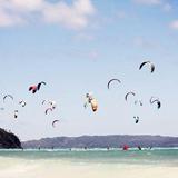 Kite Surfing at Bulabog Beach