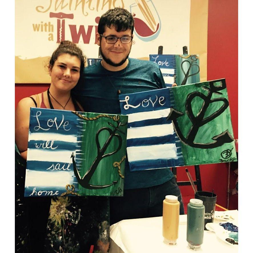 Painting with a Twist, May 2018