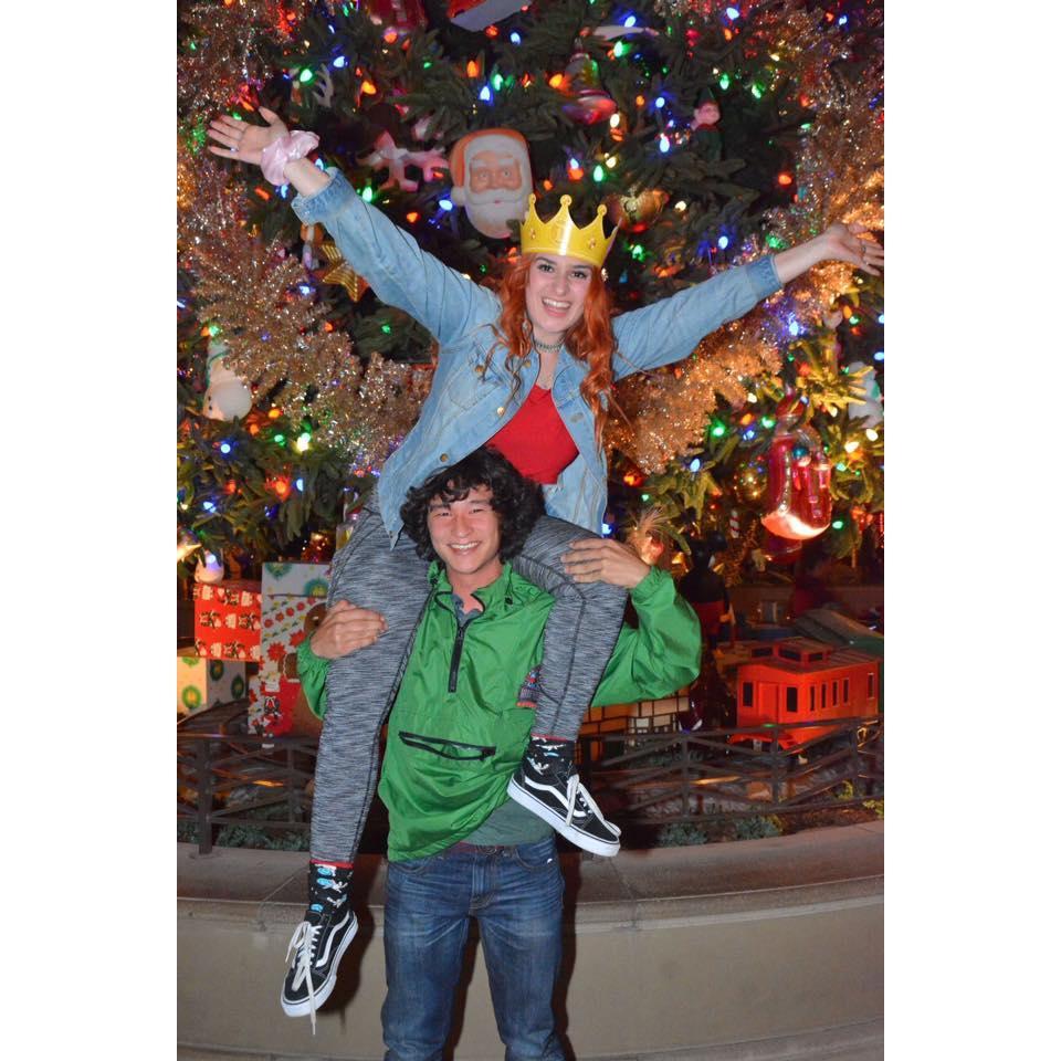 When Troy first met Olivia, she convinced him to get a Disneyland pass. He was very hesitant but quickly fell in love with it. They now go every year.