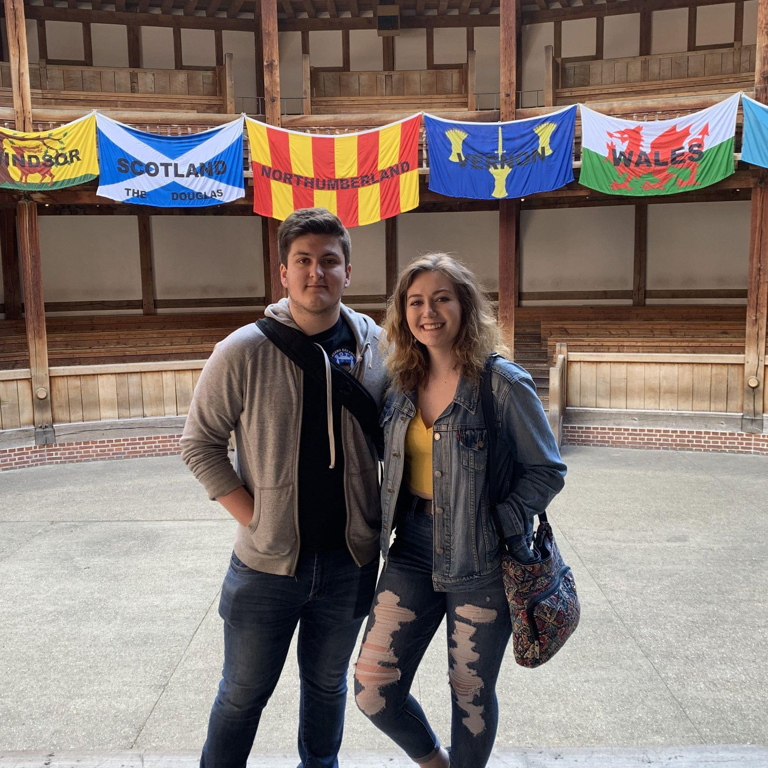 Sonoma State offered a trip to London to fulfill one of our course requirements in 2019. Here's a photo of us on the stage of the Globe!