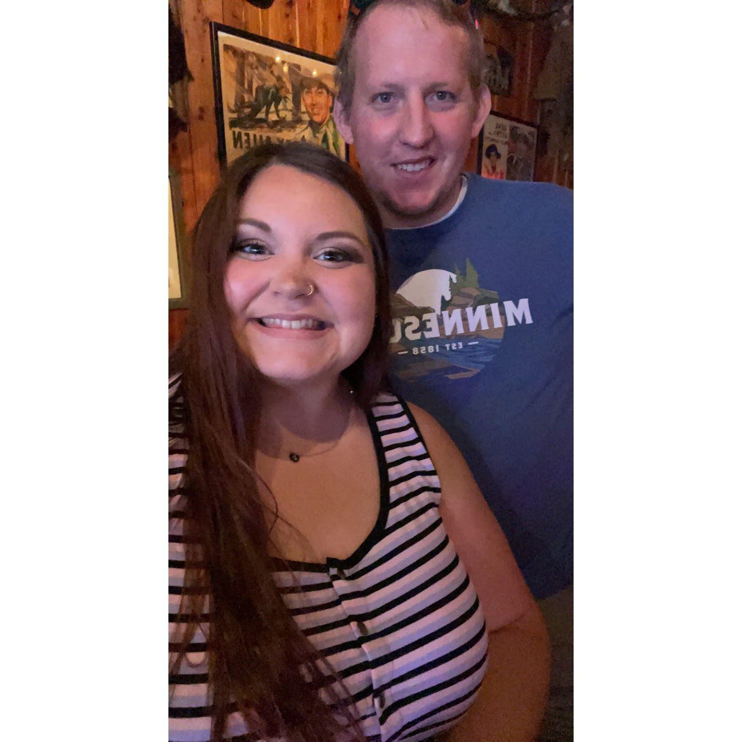 A selfie at The Stage Bar on our Nashville trip in July of 2022!