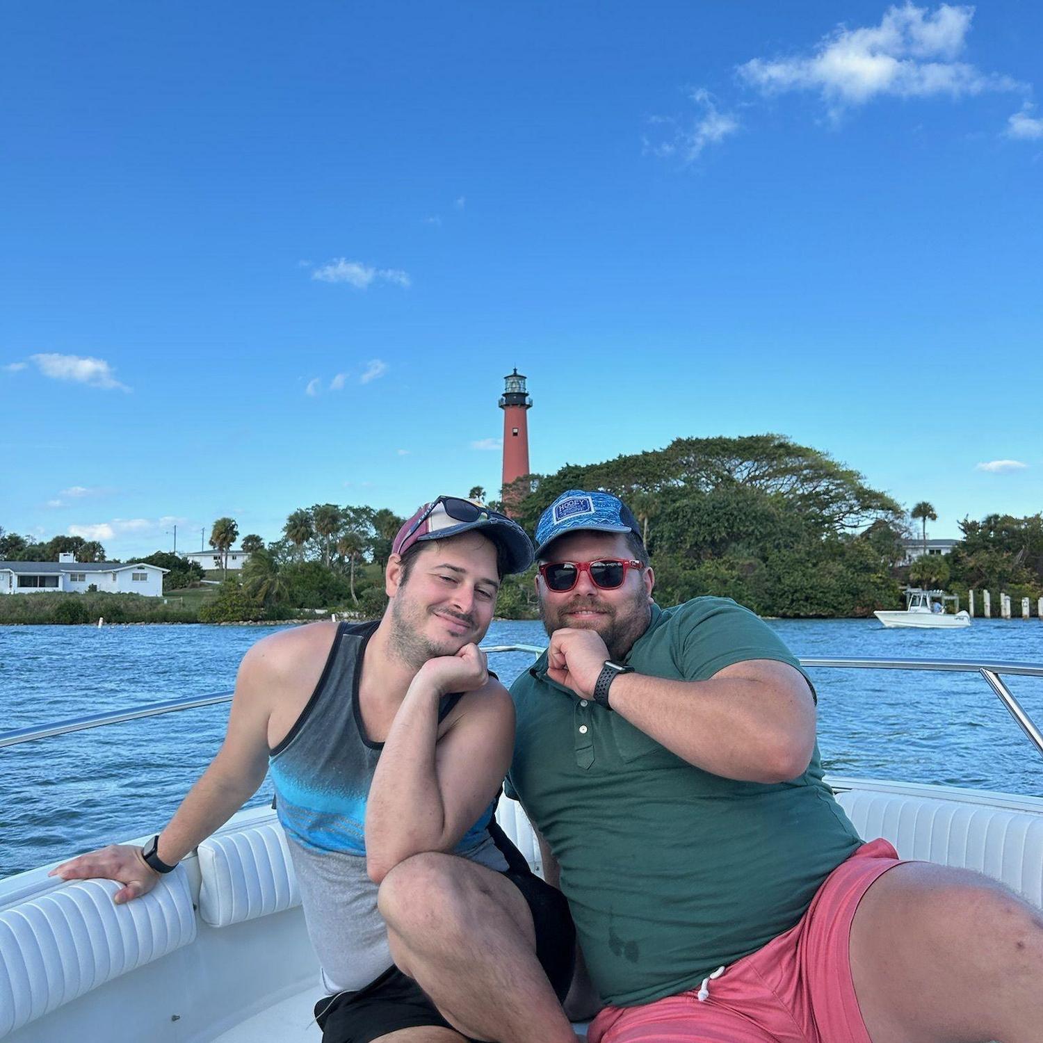 There's this nifty lighthouse in Jupiter, Florida that can only be reached by boat. I assume.