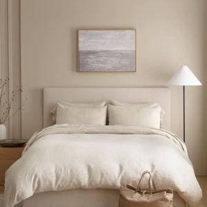 Linen Duvet Cover Set | Quince in Natural Chambray