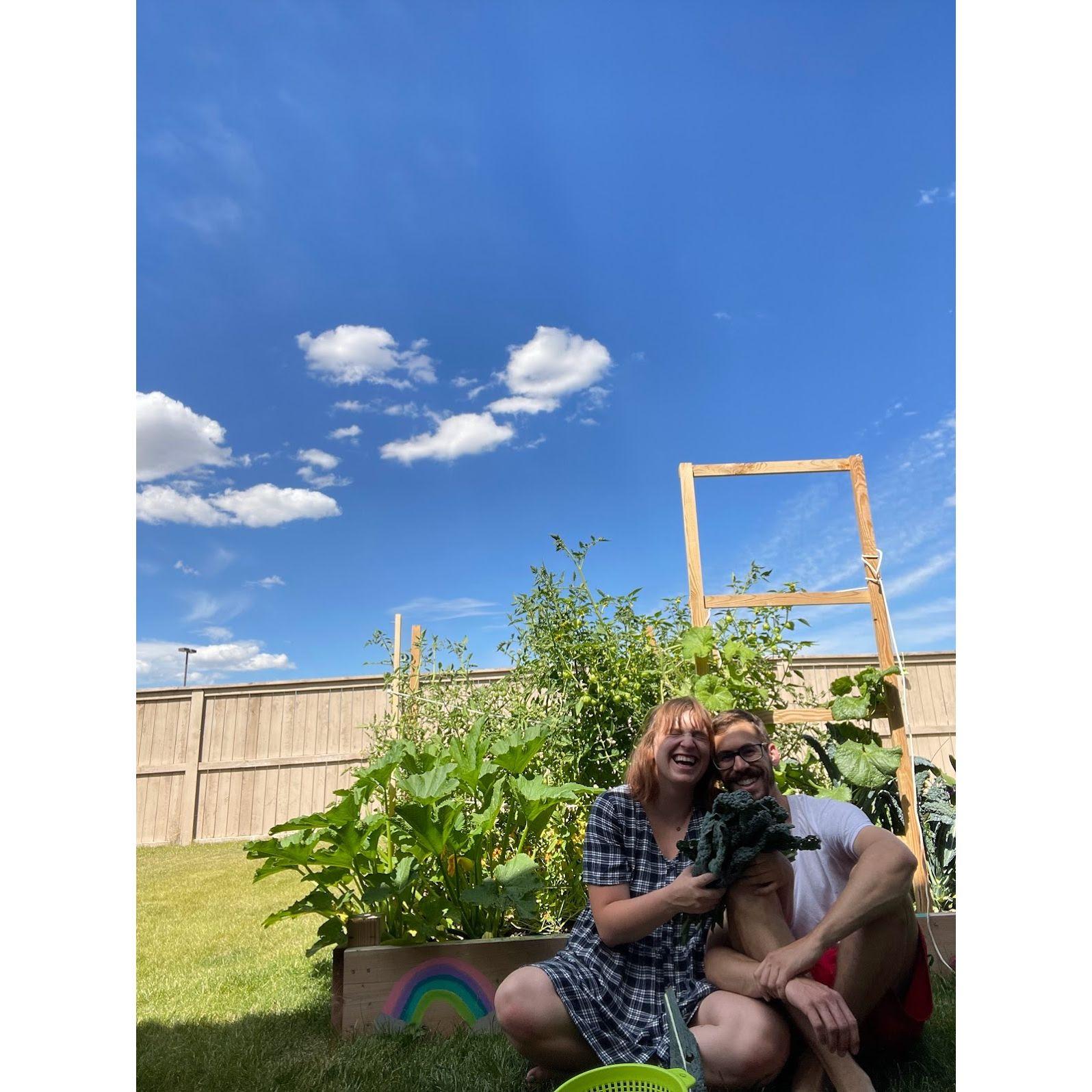 Our first garden together