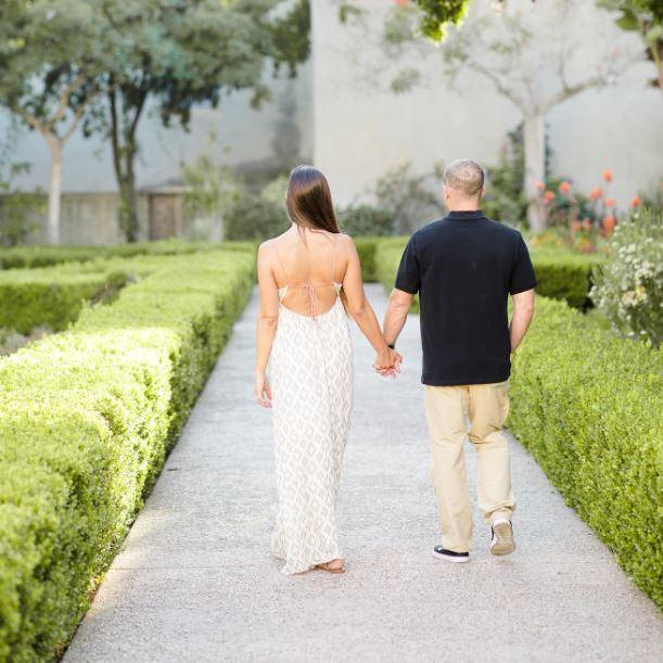 True love will last forever! Loving our engagement shoot at Balboa Park!