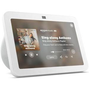 Like-New Amazon Echo Show 8 (newest model), With Spatial Audio, Smart Home Hub, and Alexa, Glacier White