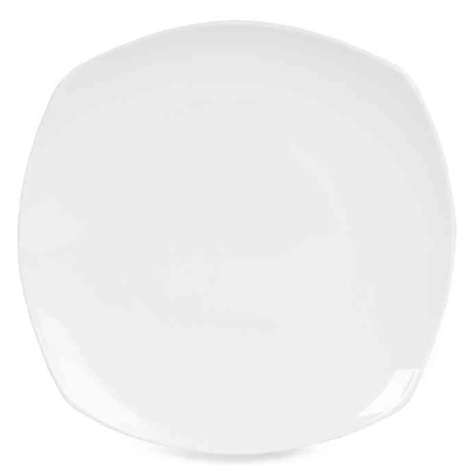 Nevaeh White® by Fitz and Floyd® Soft Square Dinner Plate