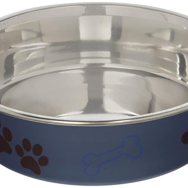 Loving Pets Metallic Bella Bowl