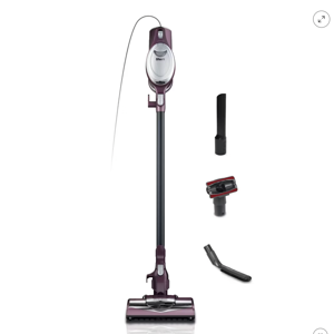 Shark Rocket Pet Corded Stick Vacuum, Ultra-Lightweight, Swivel Head, Converts to Handheld, Purple HV301PR