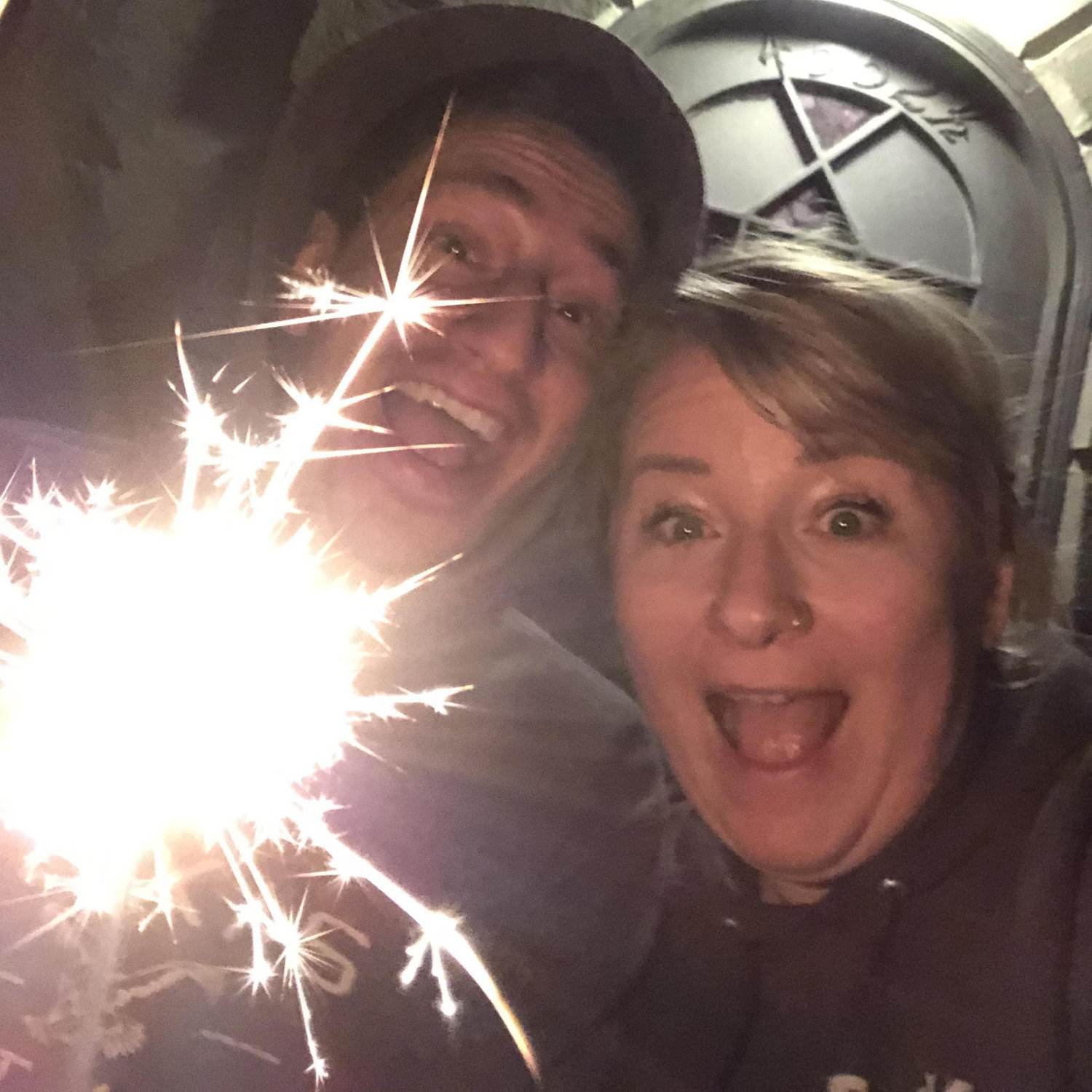 Our first New Years, in the middle of a pandemic. We ordered a four-course meal, had some fizzy champagne, did a little dancing, and then enjoyed the neighborhood fireworks for the next five hours.