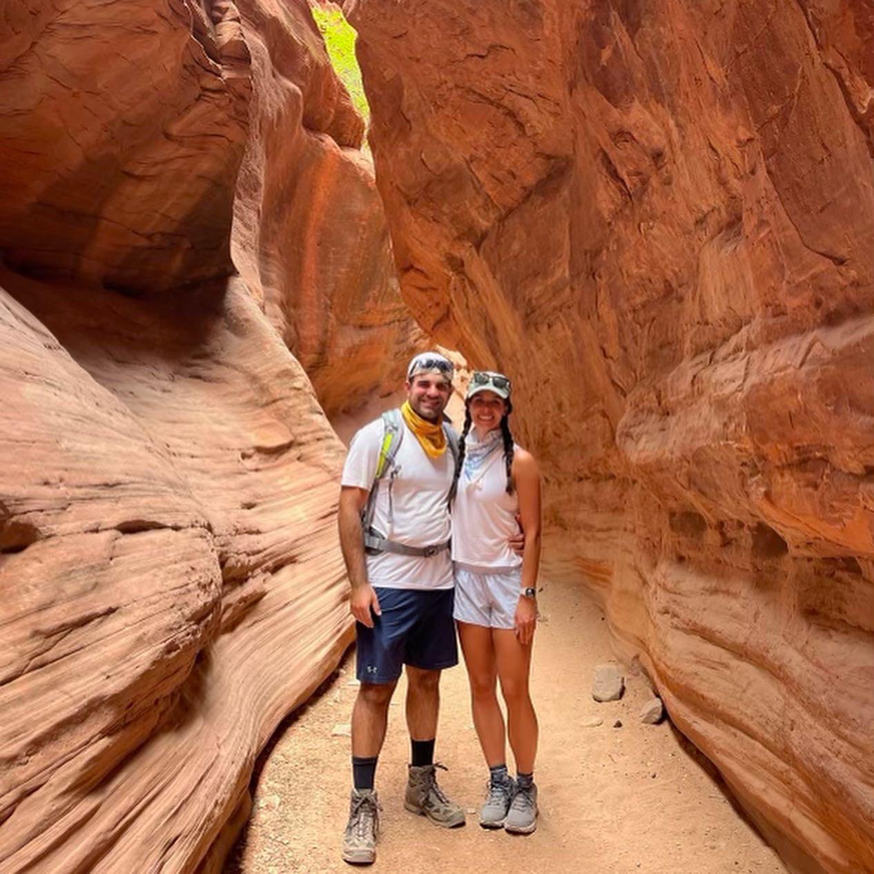 Adventuring during a Klein family vacation in Utah in 2022.