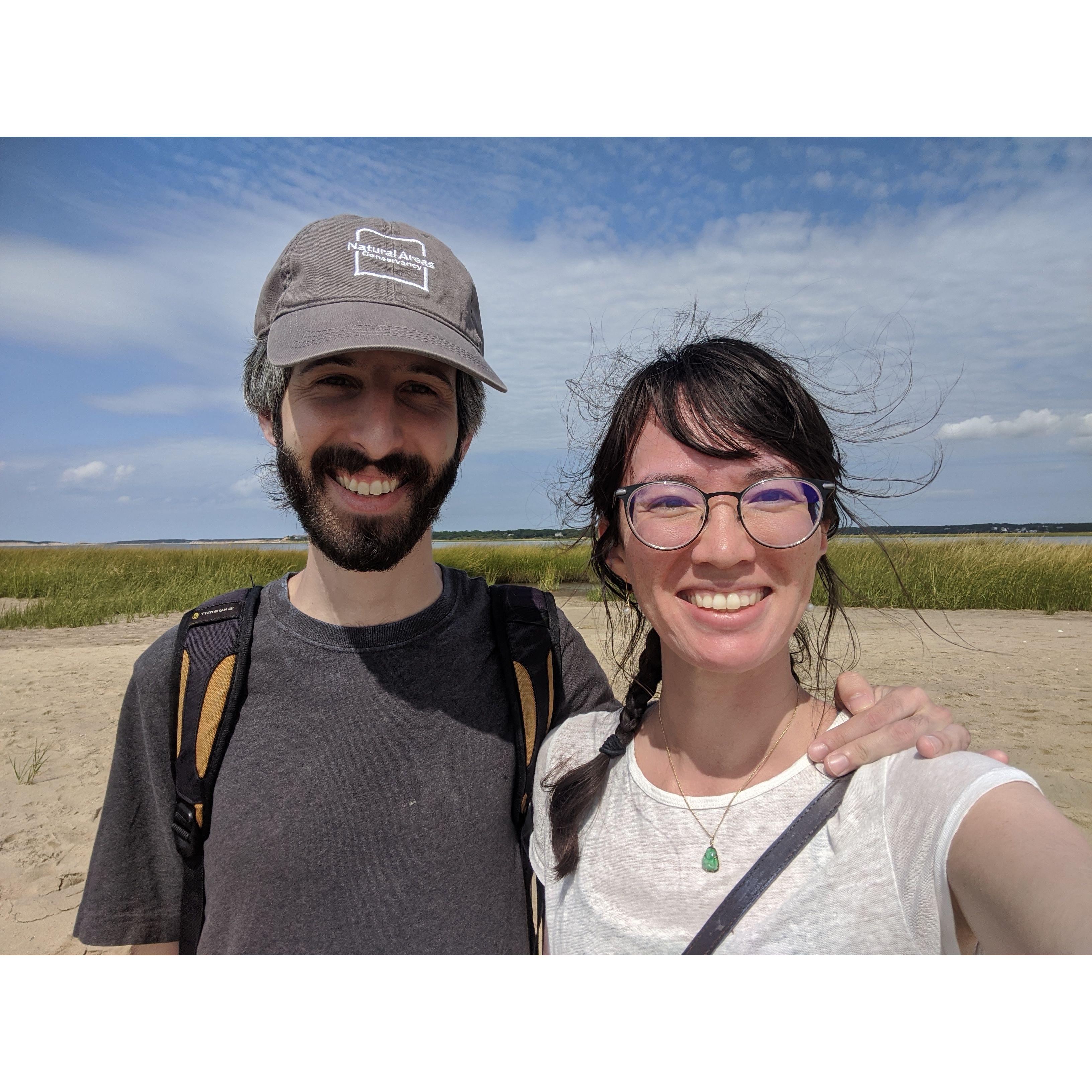 Jessica's first time in Cape Cod, a Krauss family tradition