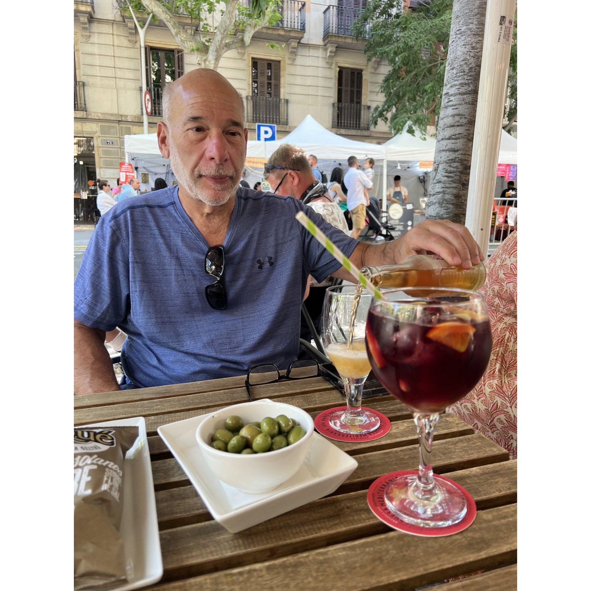 Lunch in Barcelona