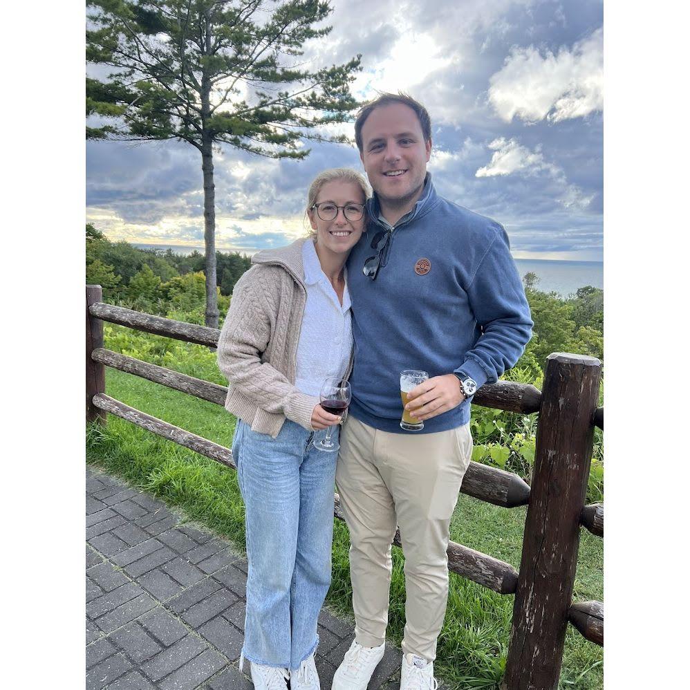 Becca finally made it up to Northern Michigan...Ryan's favorite place!