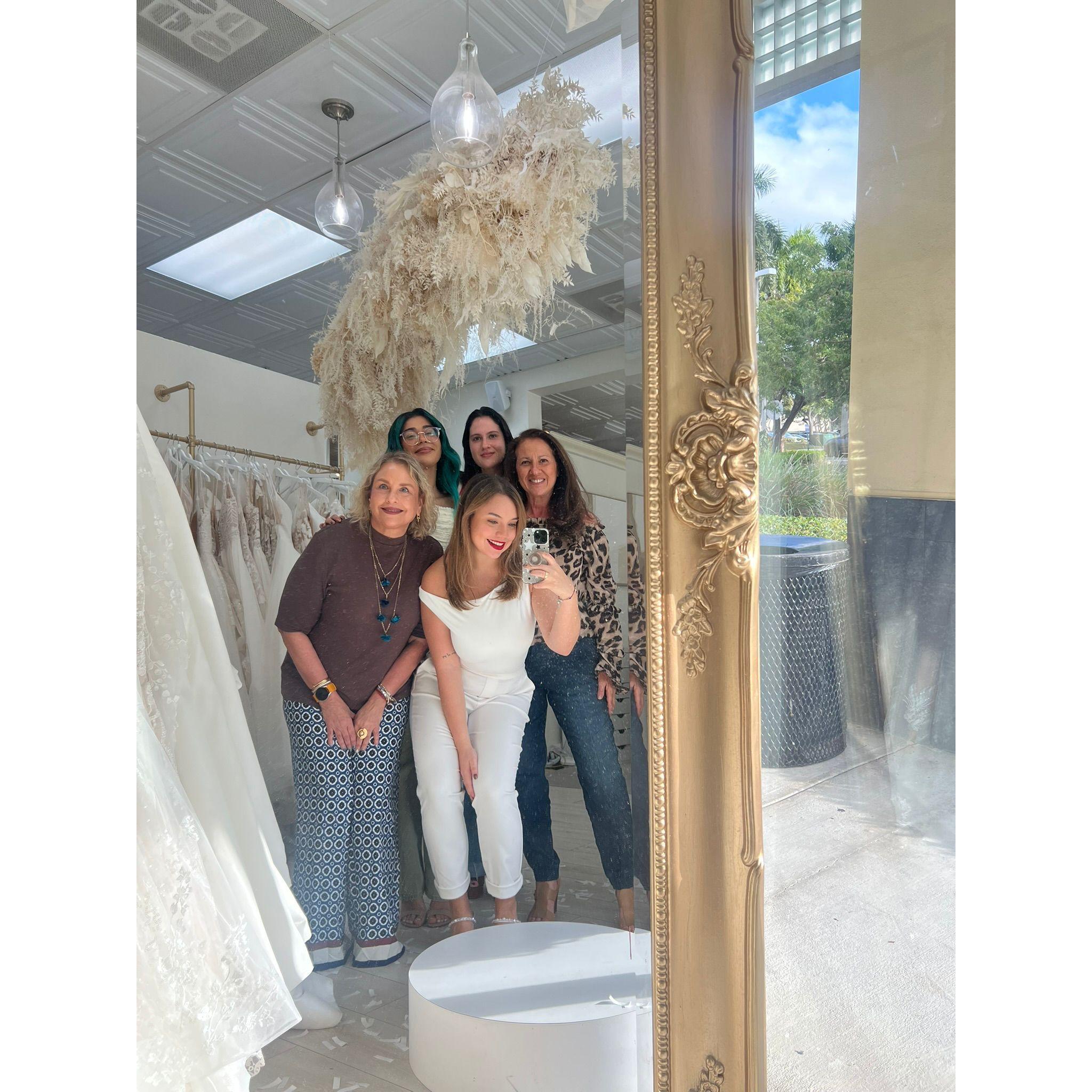 They day I said YES to the dress!