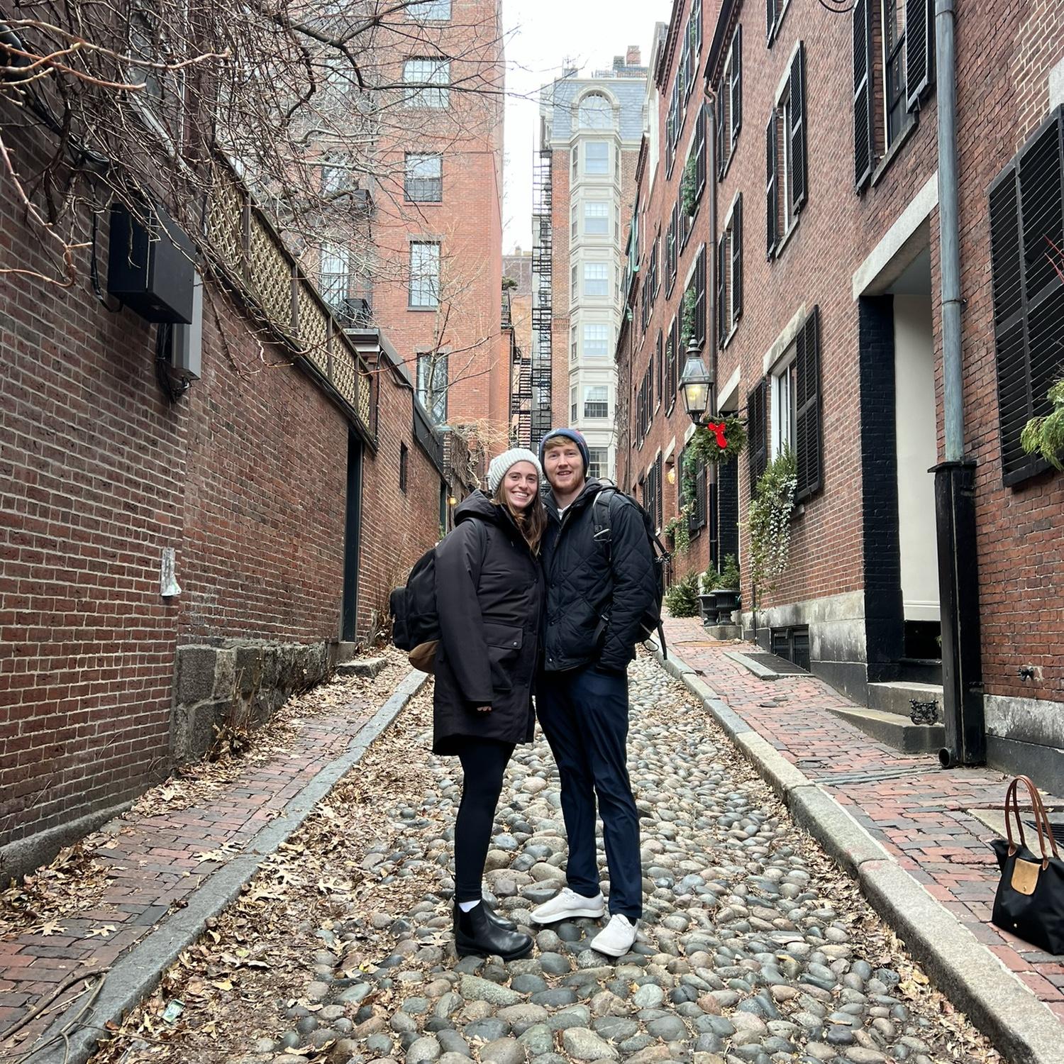 📍Acorn Street, Boston