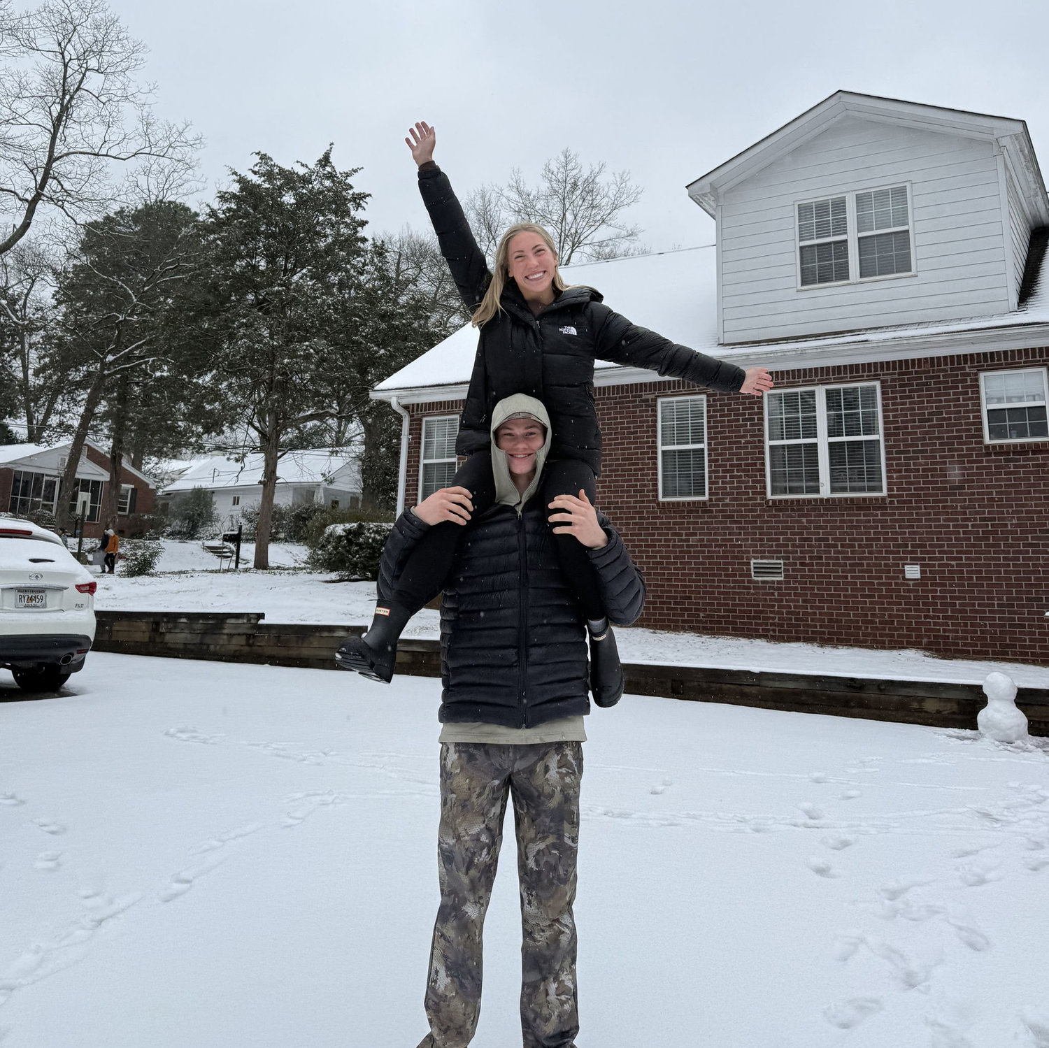 Snow day in Athens - 2025