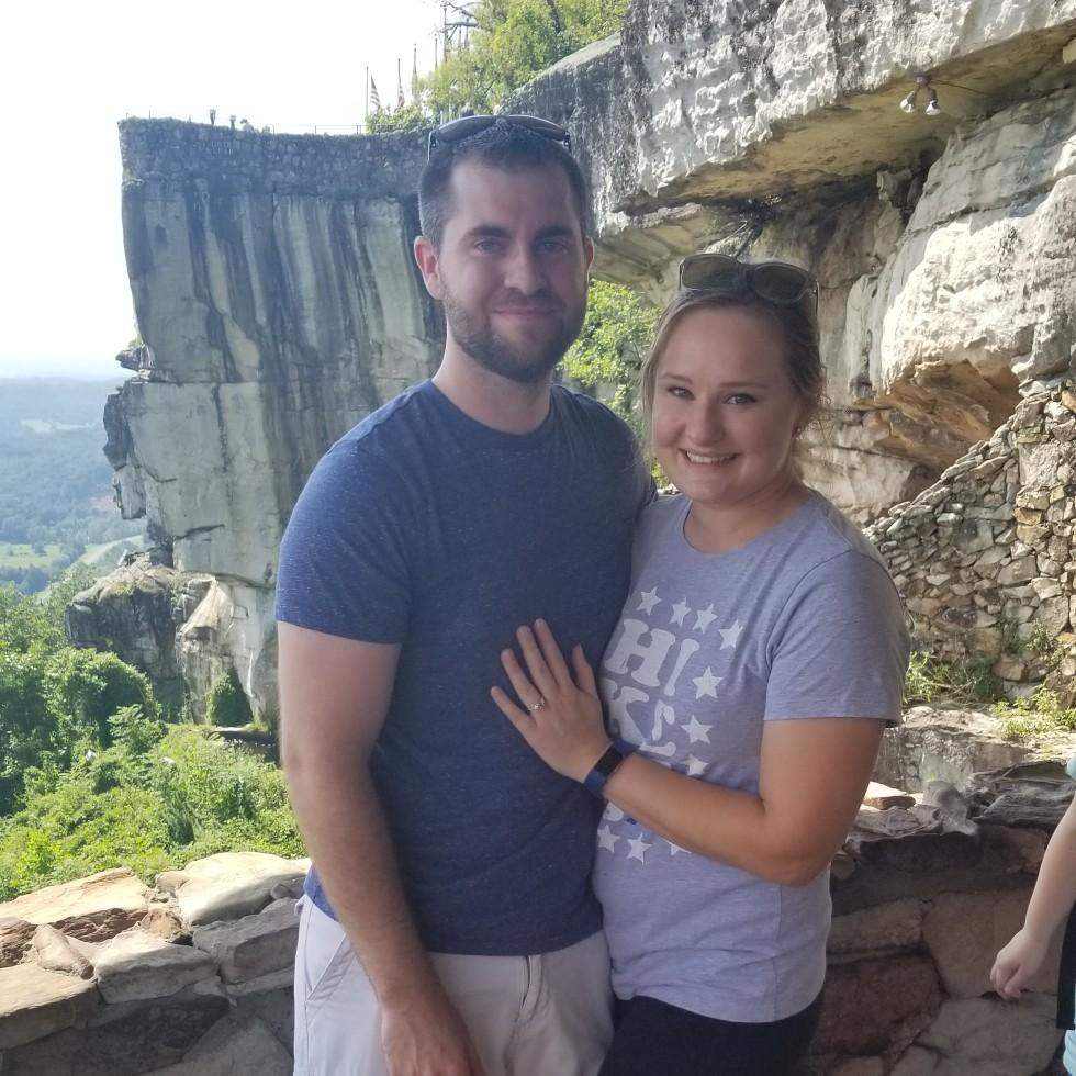 Right after the proposal, in Chattanooga, TN.