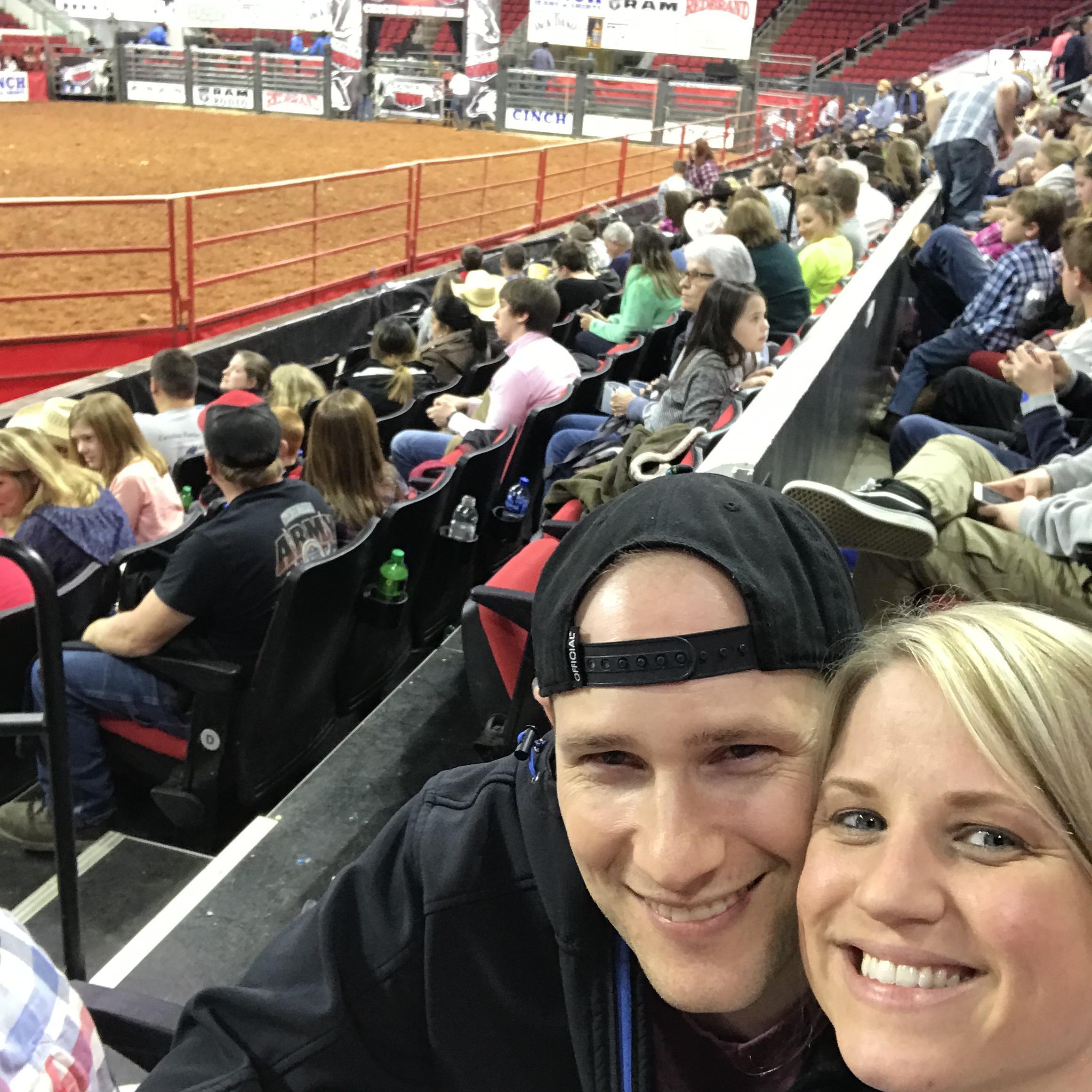 At the rodeo