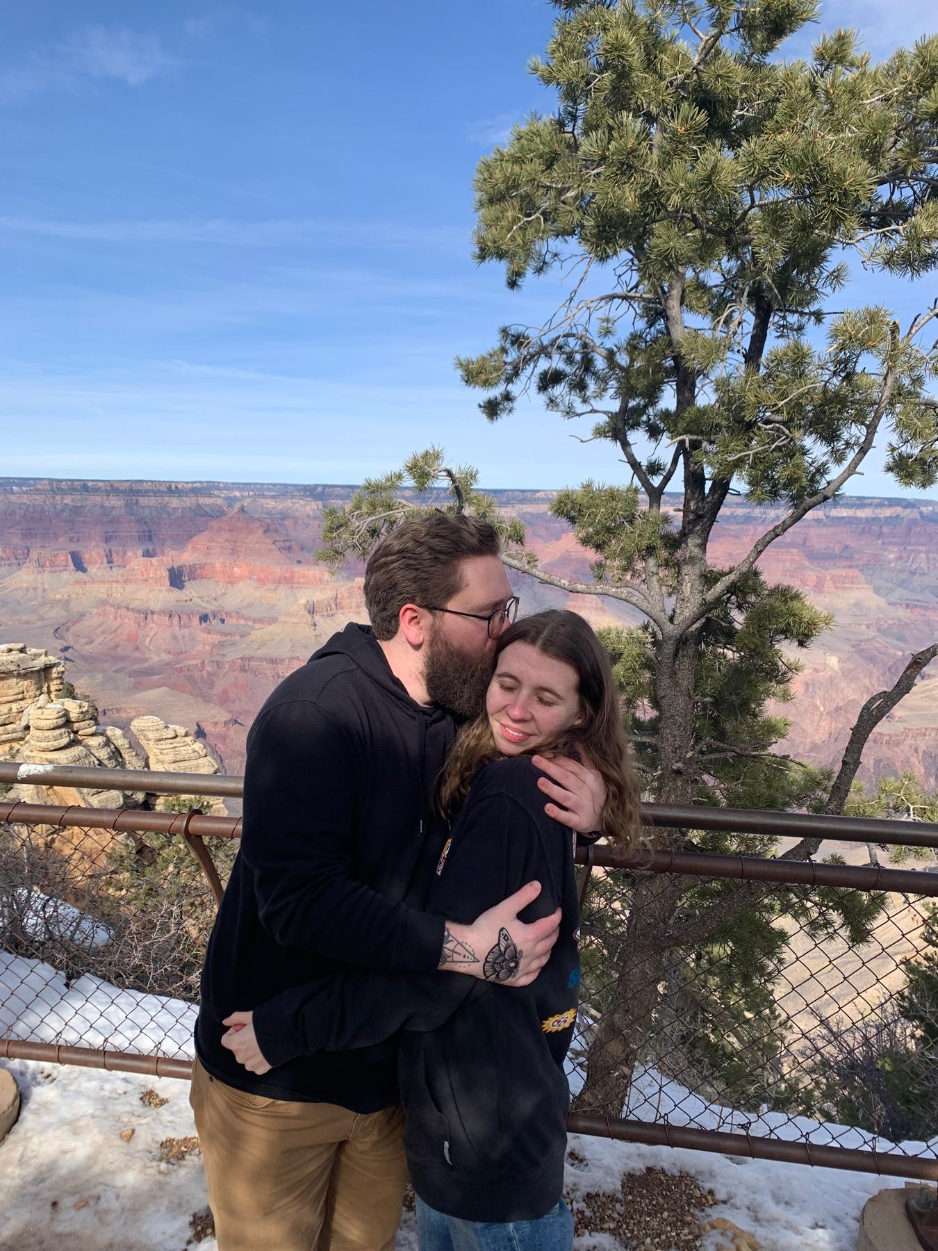 Justin’s first time seeing the Grand Canyon