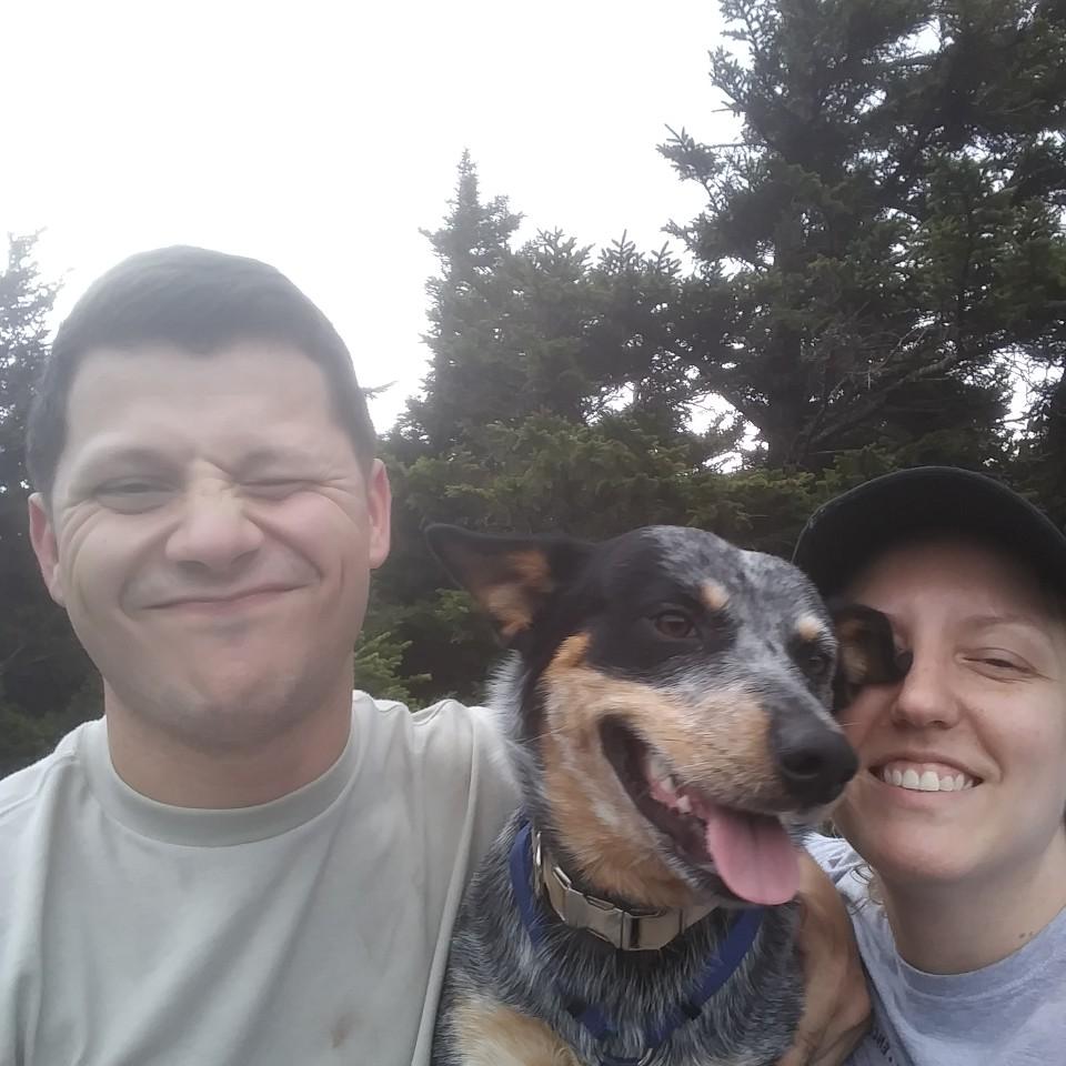 Hiking with our best bud