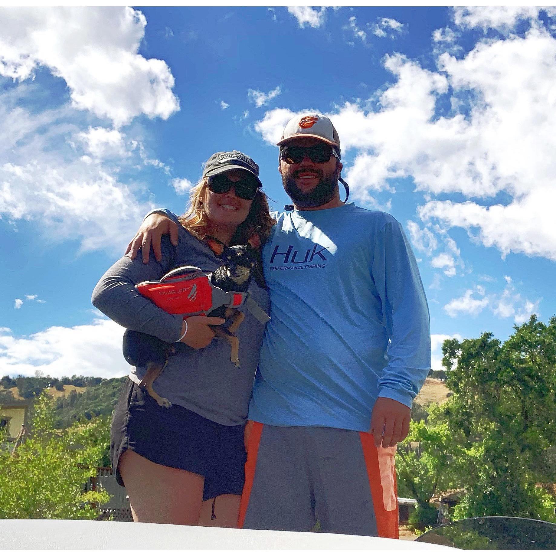Our one year anniversary trip.
