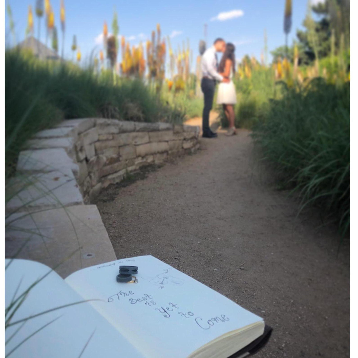 On our 1 year anniversary, Basti gave Cassie a leather journal that contained their story. Our storybook has followed us all around the world and we have each written different chapters.