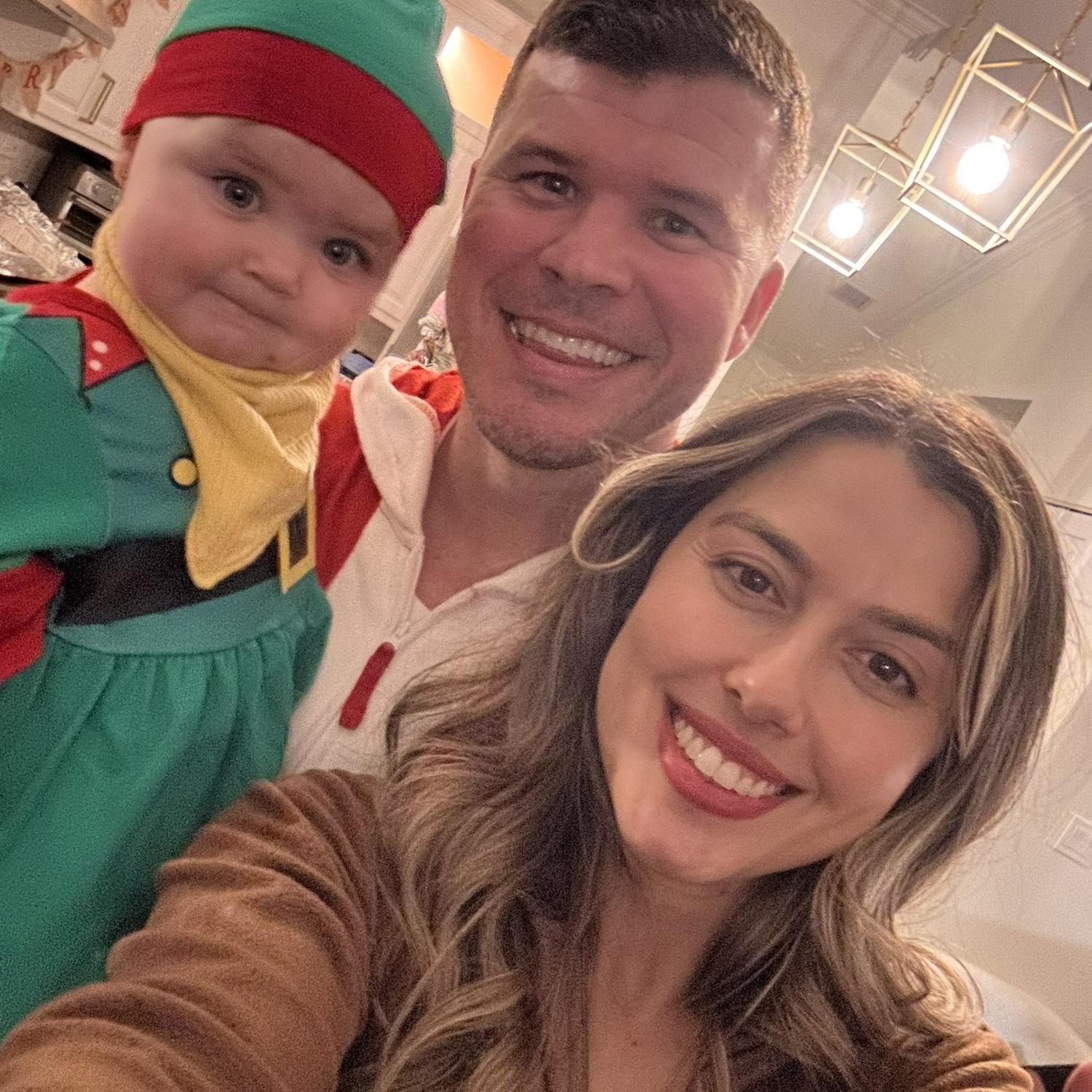 First Christmas as a little family of 3!