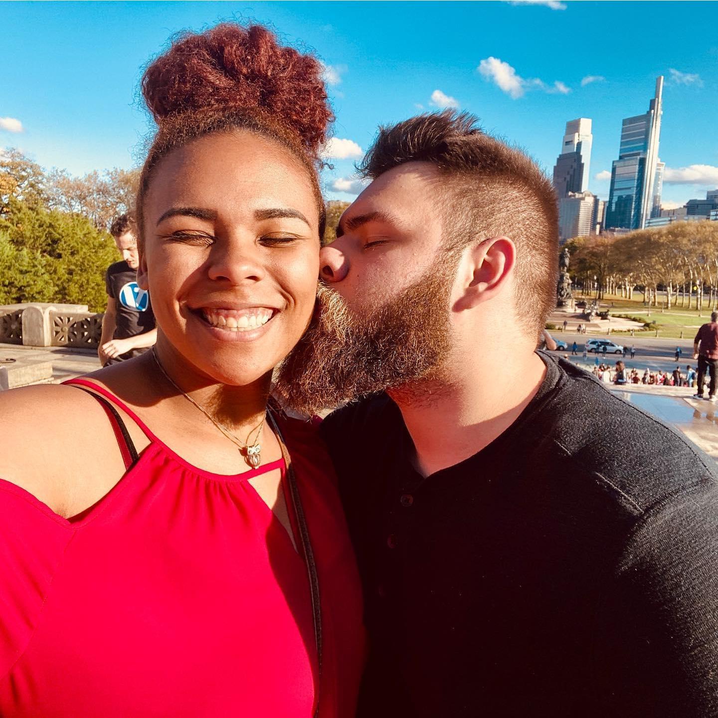 Exploring Philly before experiencing our first concert together as a couple