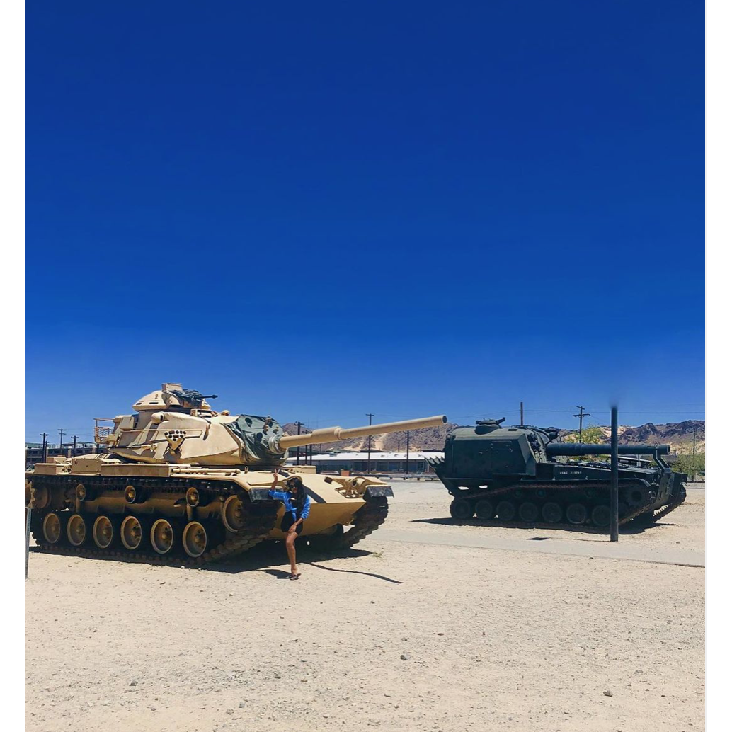 Capt. Graziano's GF visits 29 Palms Military Base! 2019