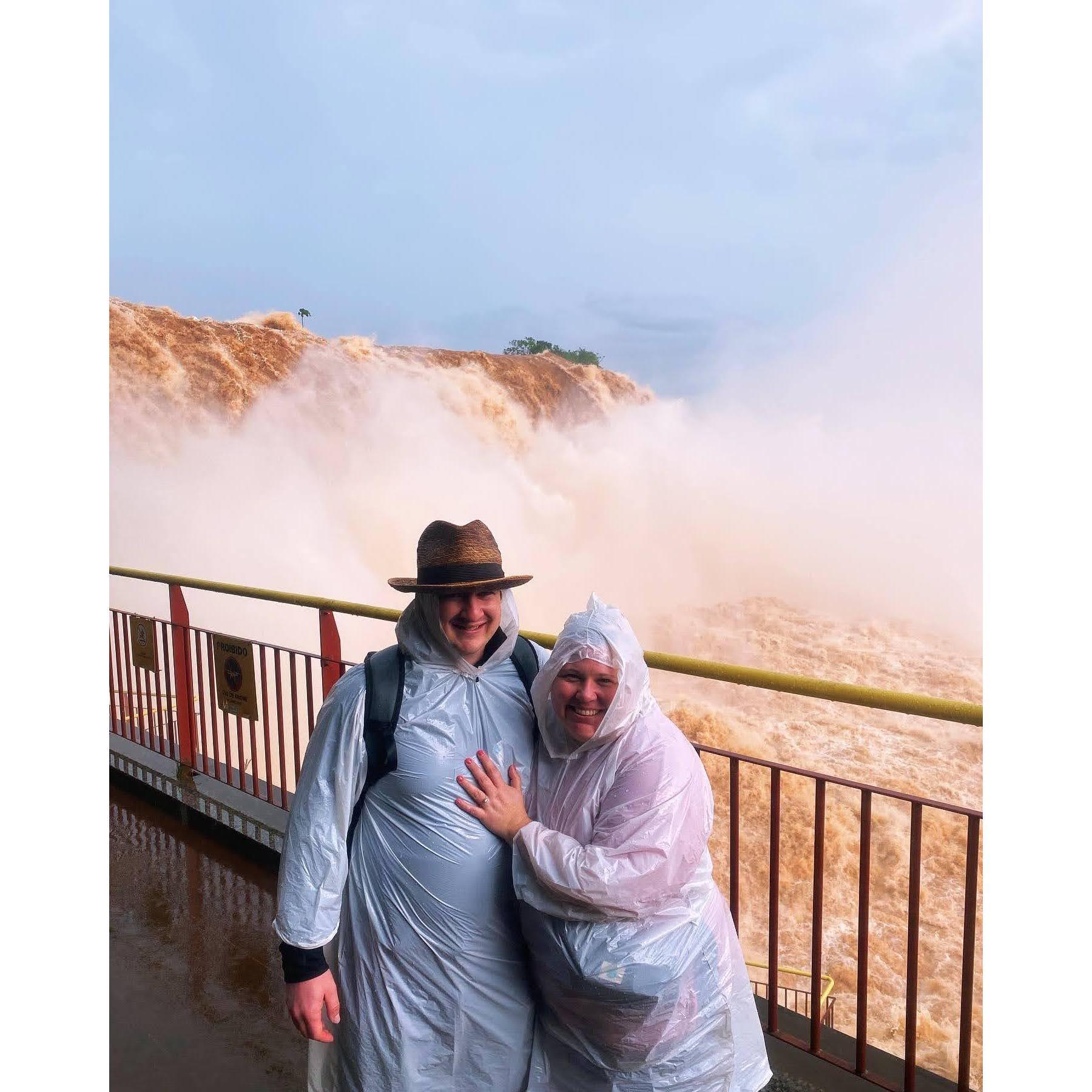Engaged at Iguazu Falls!