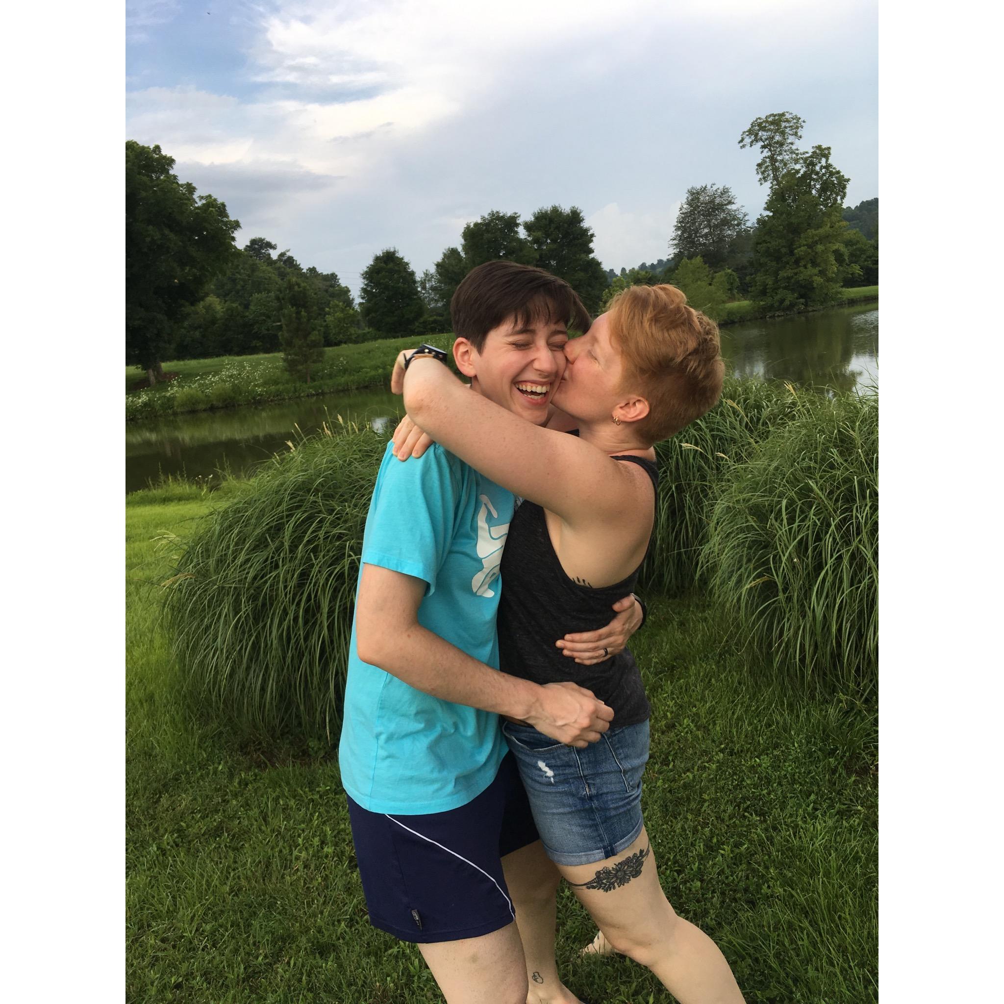 Post-proposal cute photos