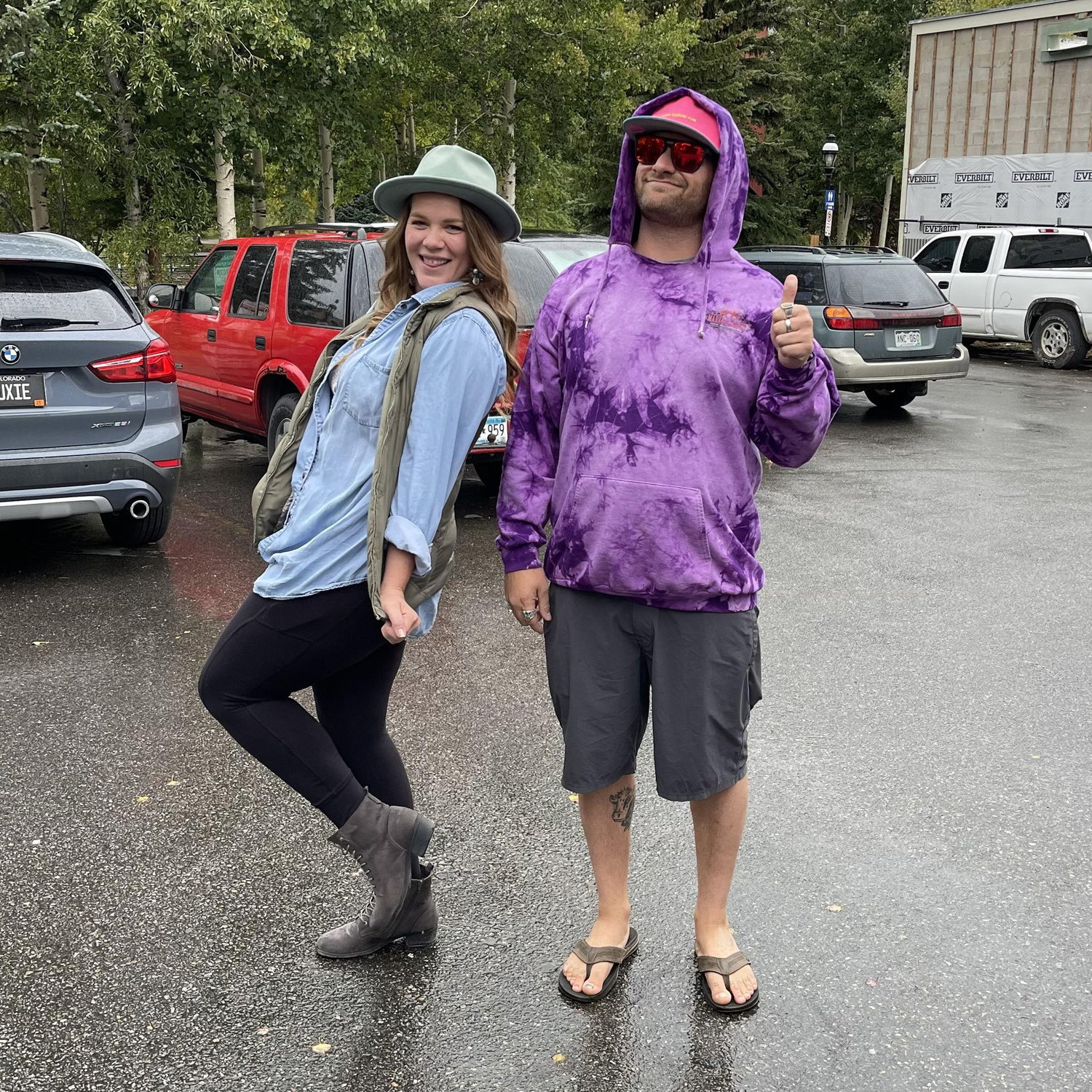 A normal evening out for us in Breck