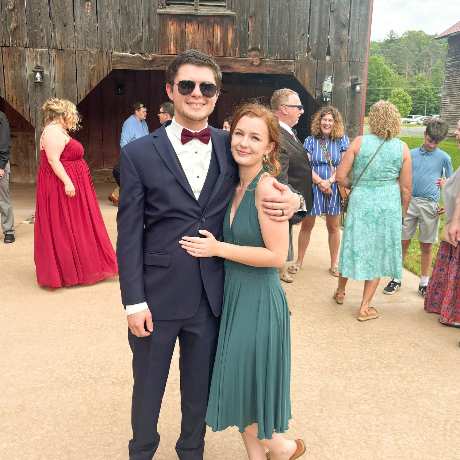 Celebrating Alec and Bryssa's wedding