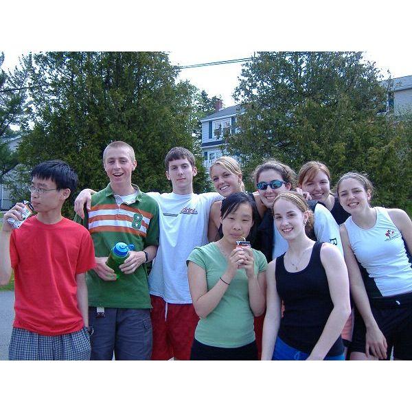 We first met on the Rowing team in high school - can you find us?