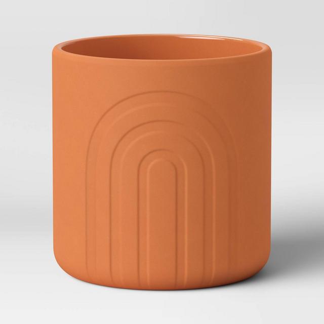 6" Oval Indoor/Outdoor Terracotta Planter Red - Project 62™