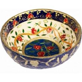 Yair Emanuel Painted Round Bowl
