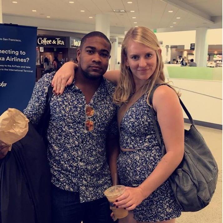 Matching outfits from Vietnam... this is when we new it was tru luv