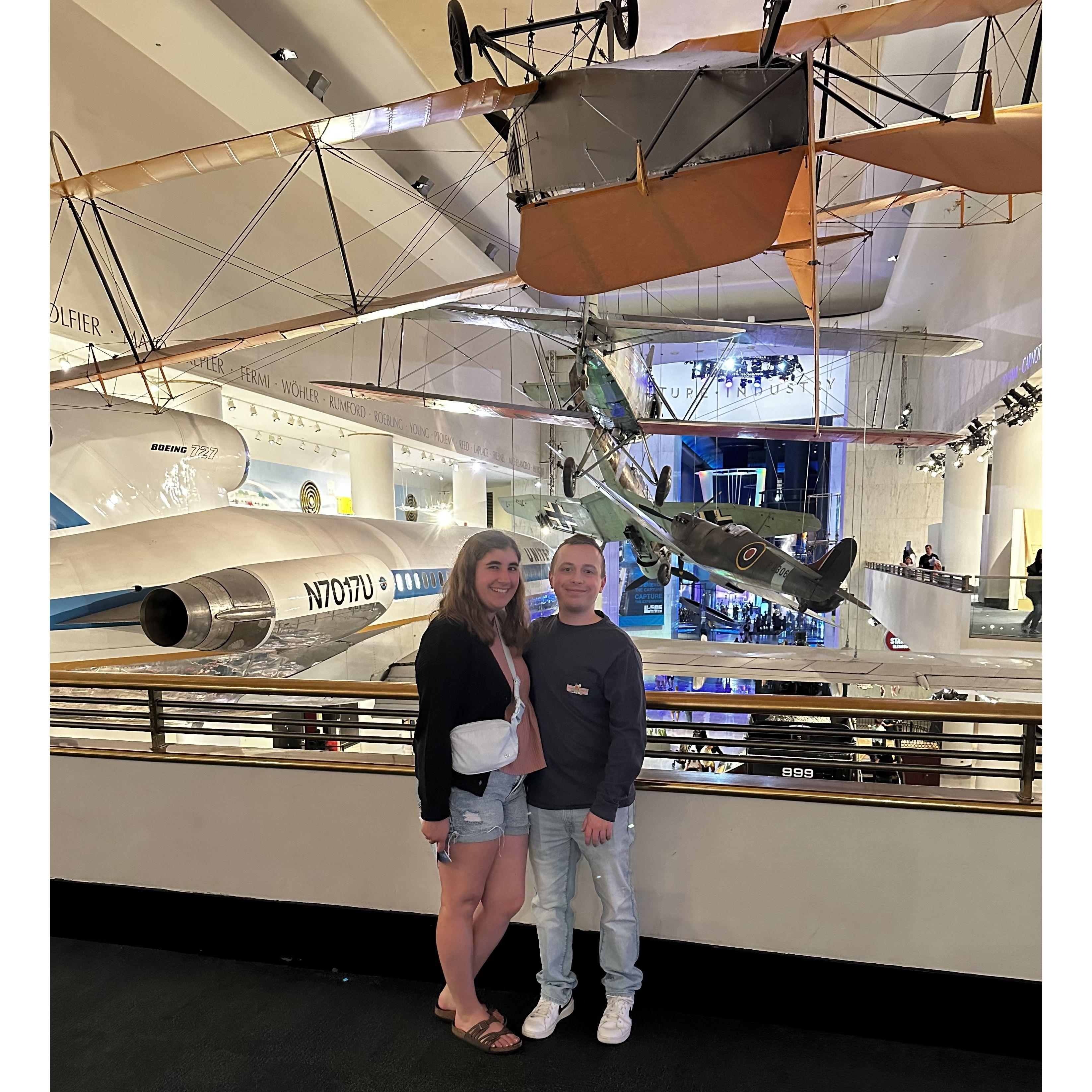 The Museum of Science and Industry, Summer 2023.