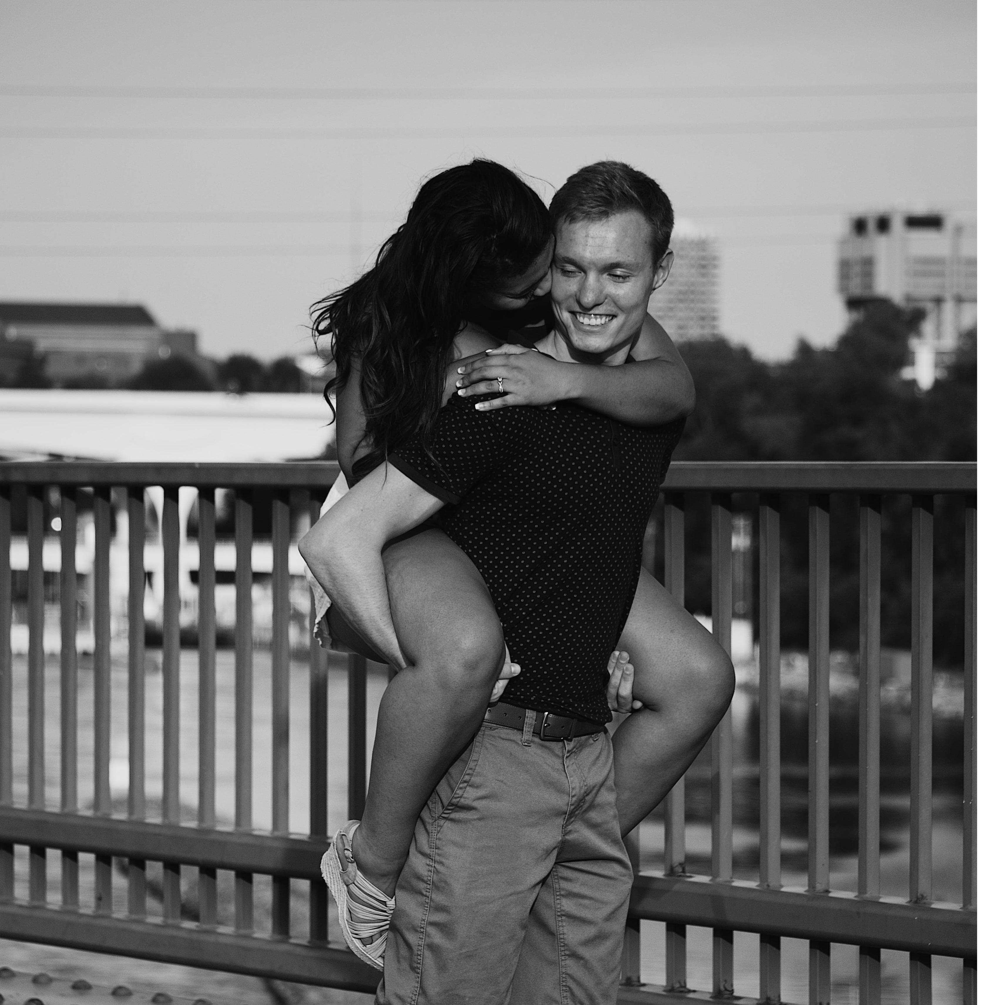 Our fun little Engagement photo shoot