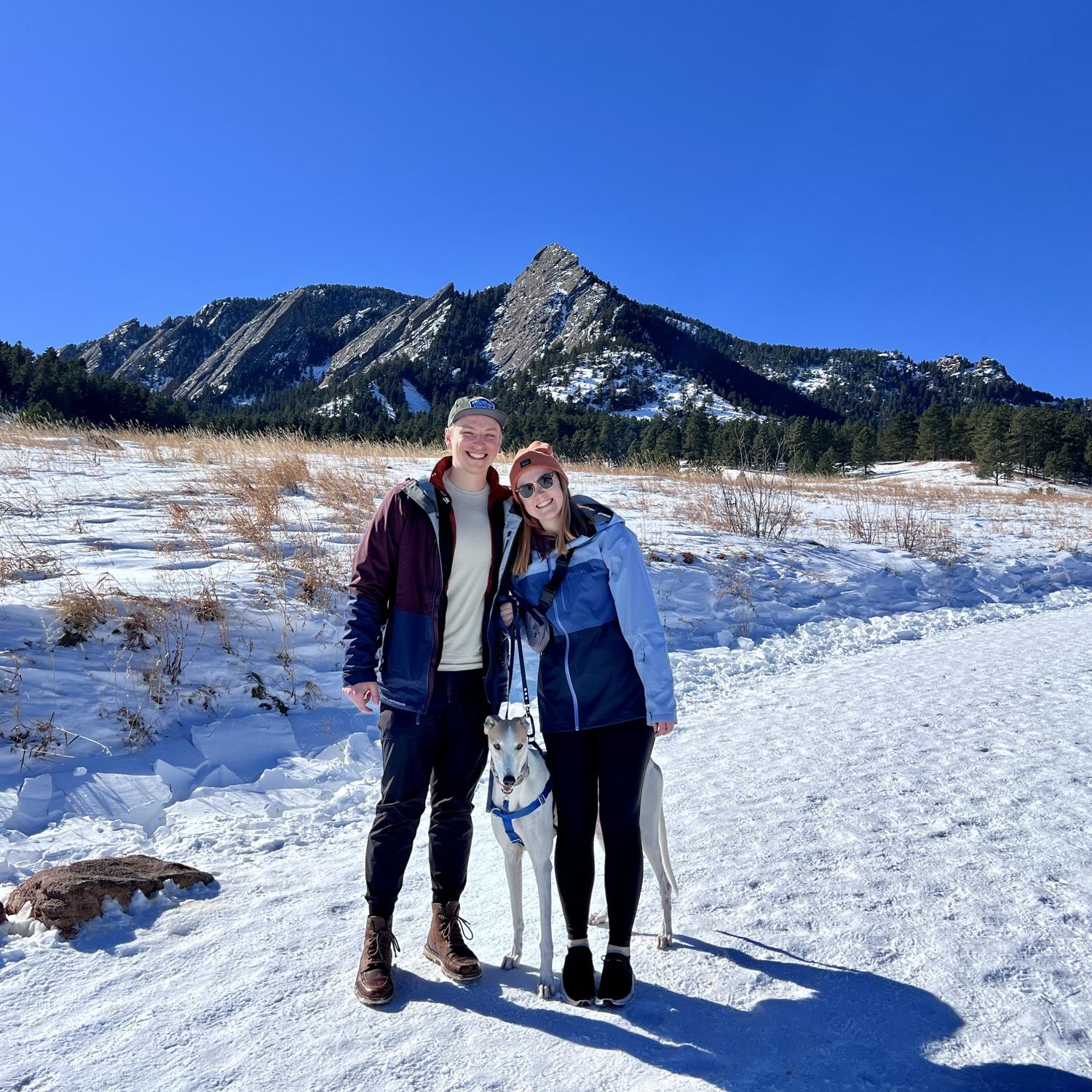 Our first trip to Boulder! February 2022.