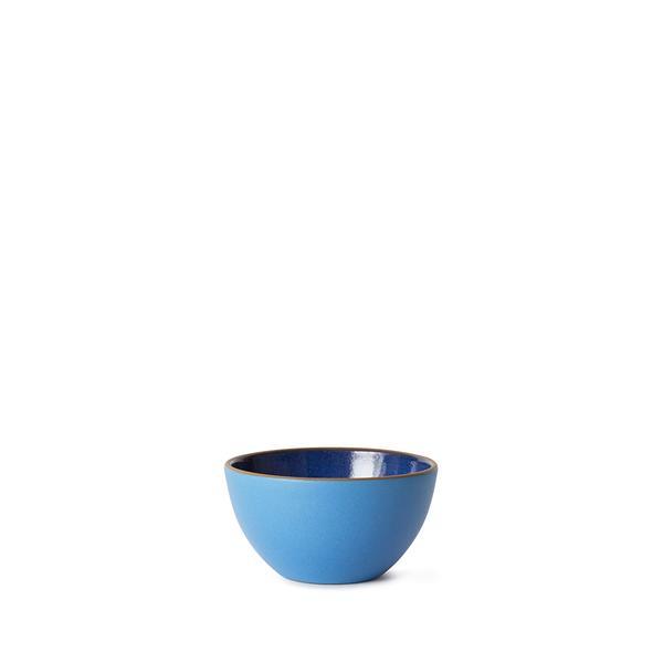Dessert Bowl in Moonstone/Bright Blue