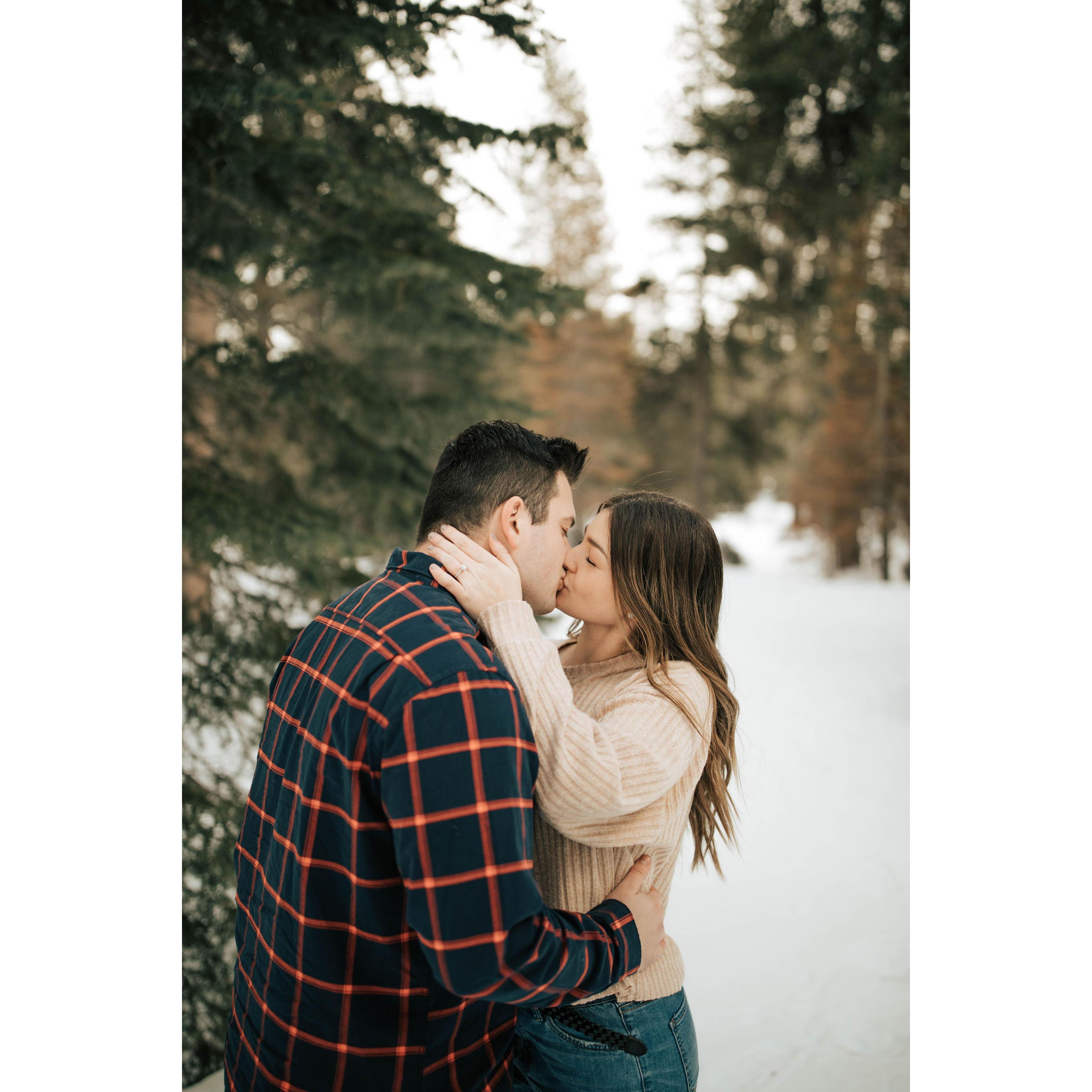 The one with the engagement shoot.