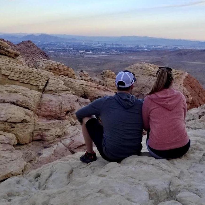 Hiking Red Rock Canyon in Nevada