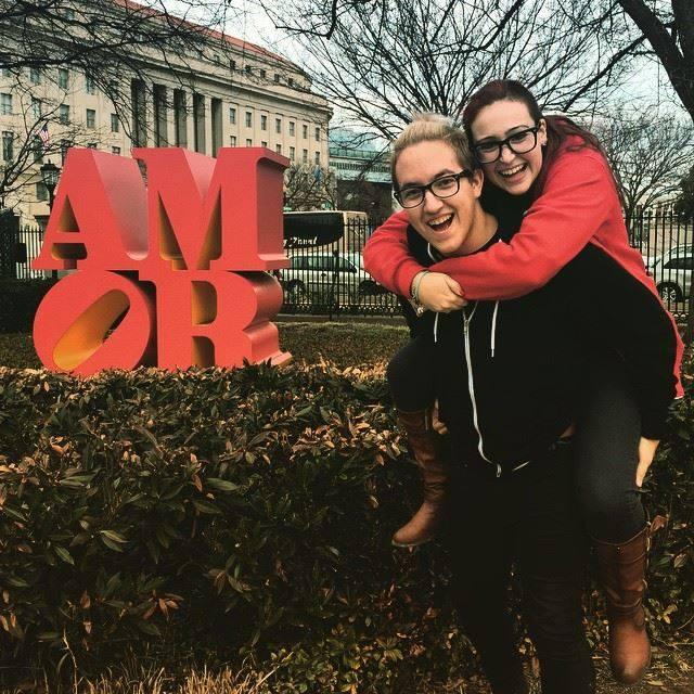 3.12.15 - Living on the East Coast, was not always easy, but it allowed them to travel to places like Washington, DC to visit their friend and go sight-seeing.