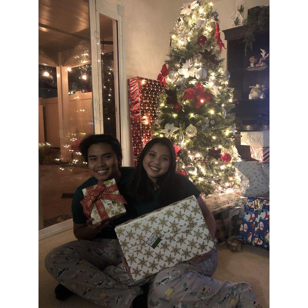 Spending our first real Christmas together