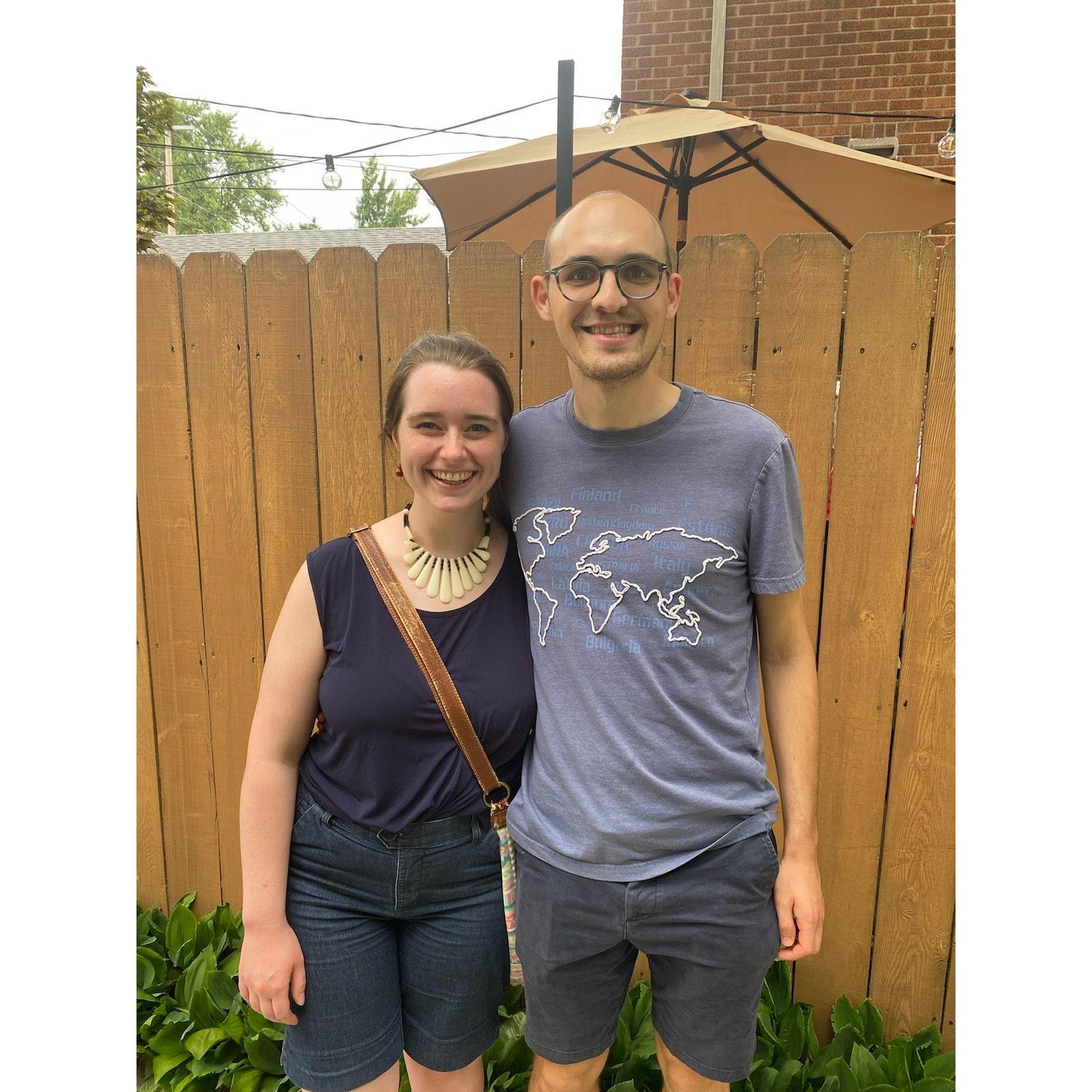 Fourth of July party, 2024. (Photo credit: Pamela. Thanks, Mom!)